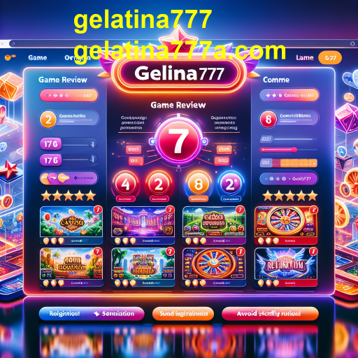 Descubra as Melhores Avaliações de Jogos no Gelatina777